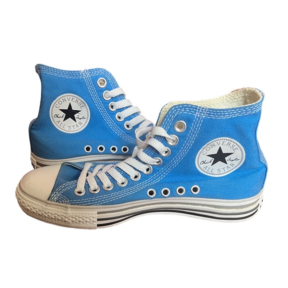Vintage Sky Blue Converse High Tops - Picture 1 of 6